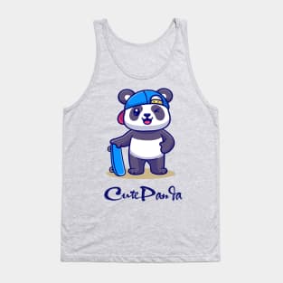 panda kid lover Tank Top